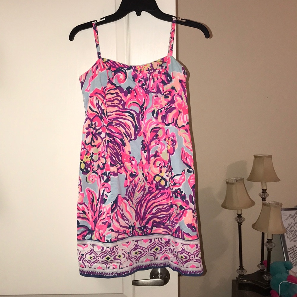 Lilly dress, tie back, only worn twice!